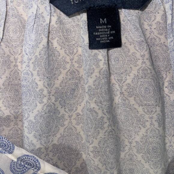 Tommy Hilfiger Women M Top Feminine Dainty Resort Coastal Preppy Lightweight - Picture 3 of 5